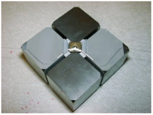 Tungsten carbide cube